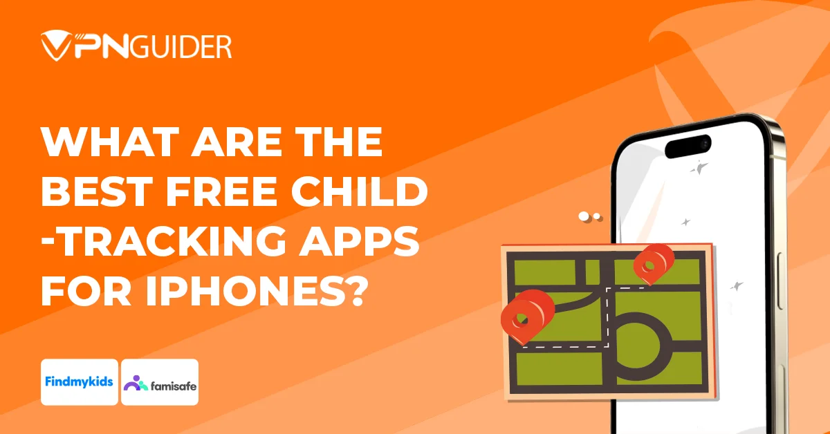 What are the best free child-tracking apps for iPhones