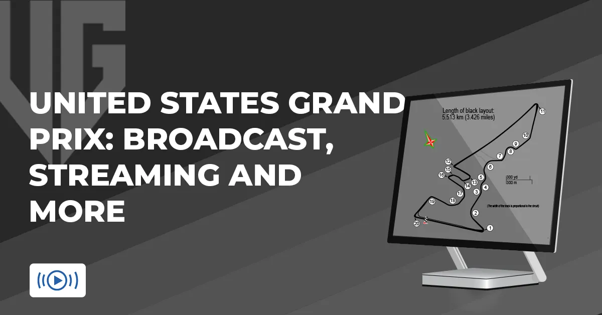 United States Grand Prix: Broadcast, Streaming and more