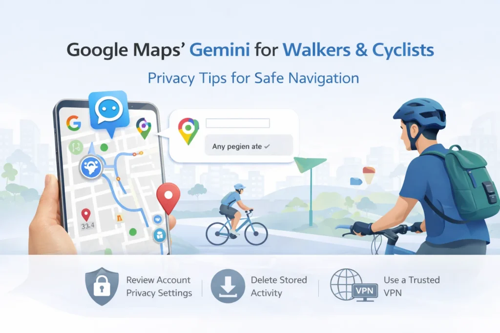Google Maps Adds Gemini for Walkers and Cyclists — What Privacy-Minded Users Should Know