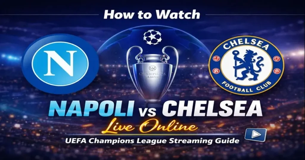 How to Watch Napoli vs Chelsea Live Online – UEFA Champions League Streaming Guide