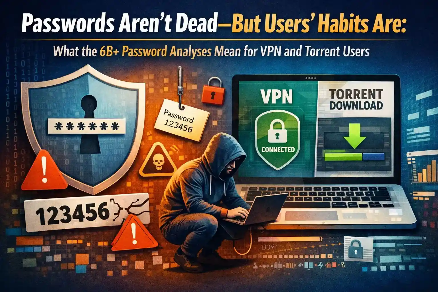 Passwords Still Matter: What 6B+ Leaked Passwords Reveal for VPN & Torrent Users