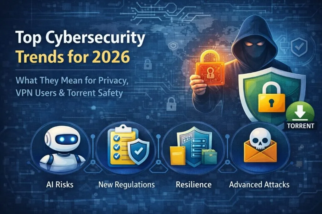 Top Cybersecurity Trends for 2026: What They Mean for Privacy, VPN Users, and Torrent Safety