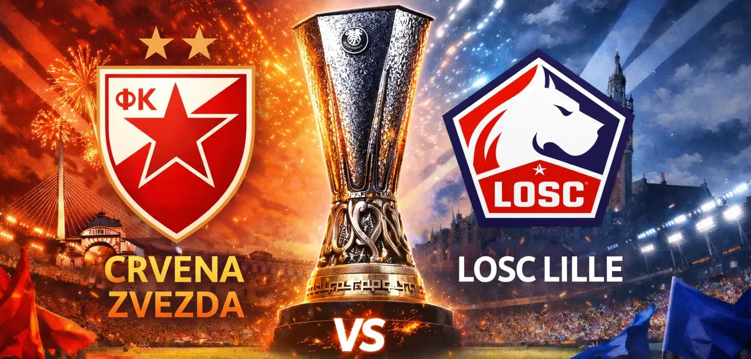Watch Crvena zvezda vs LOSC Lille Live Europa League Play-offs