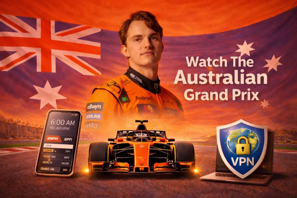 Watch the Australian Grand Prix live with VPN access and global F1 streaming setup