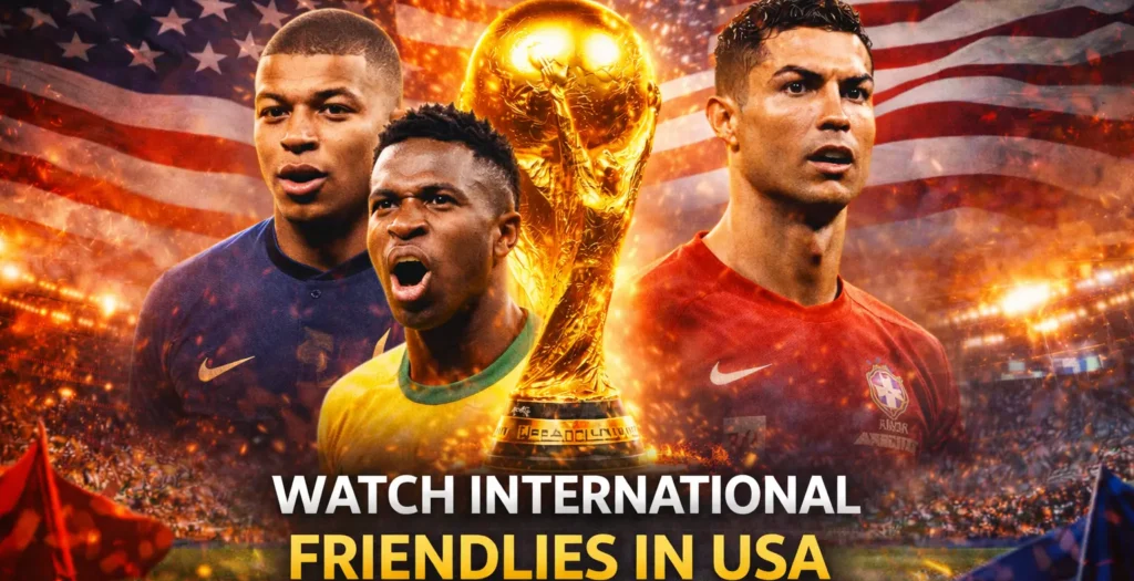 Watch International Friendlies in USA
