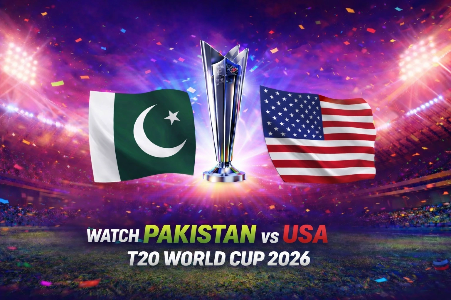 Where to Watch Pakistan vs USA – T20 World Cup 2026 Streaming Guide
