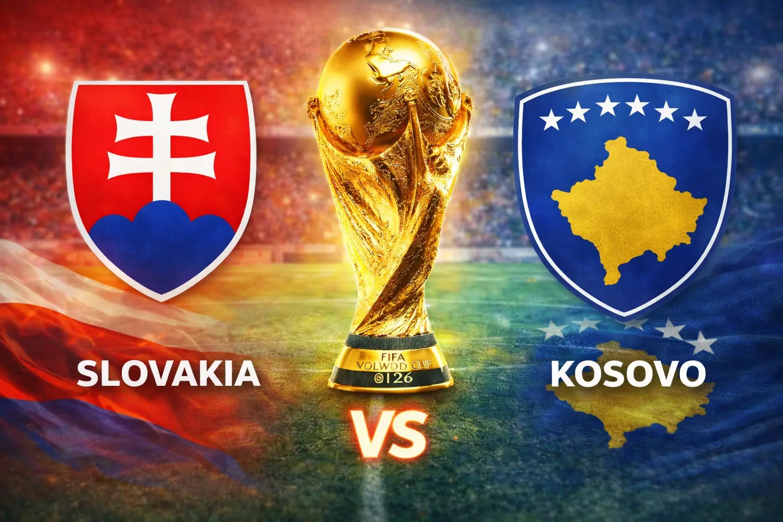 Slovakia vs Kosovo FIFA World Cup Qualifier 2026