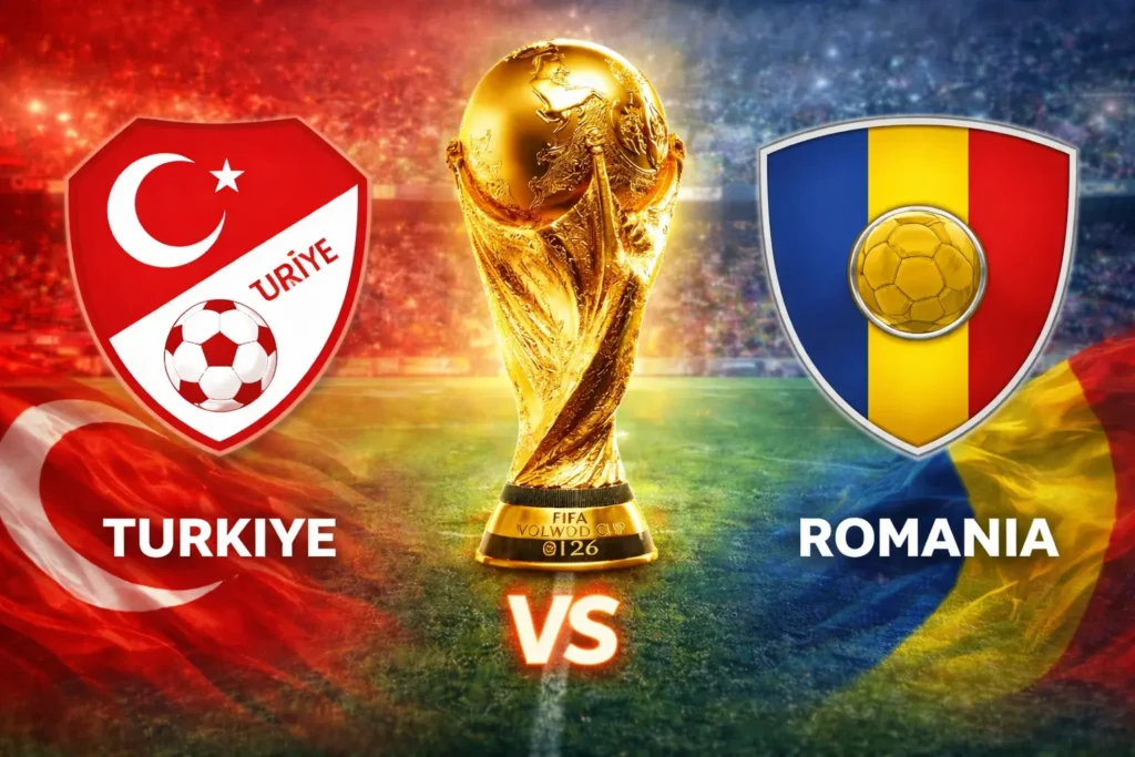 Turkiye vs Romania FIFA World cup Qualifier 2026