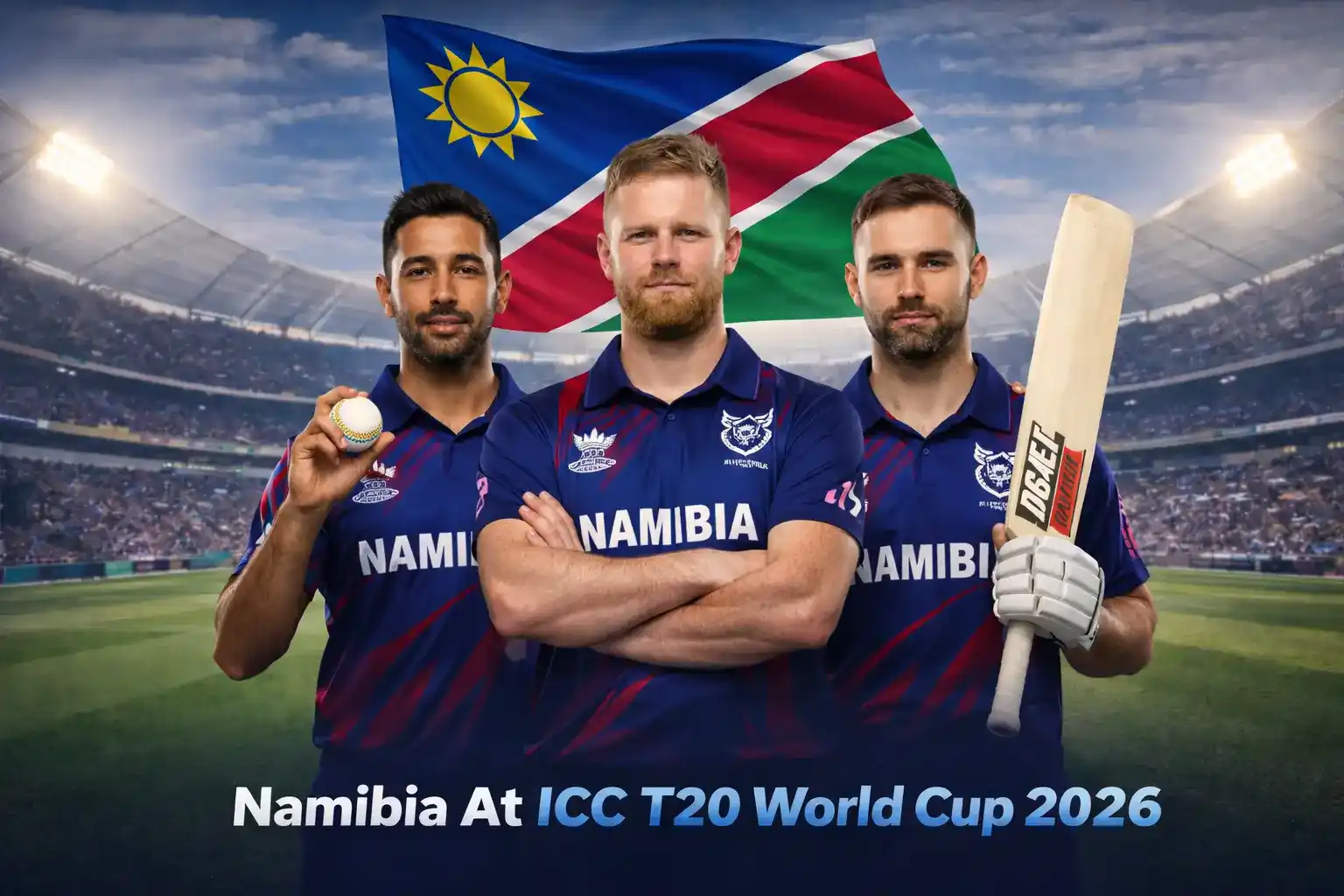 Namibia Eye Breakthrough Run in ICC Men’s T20 World Cup 2026 Group A