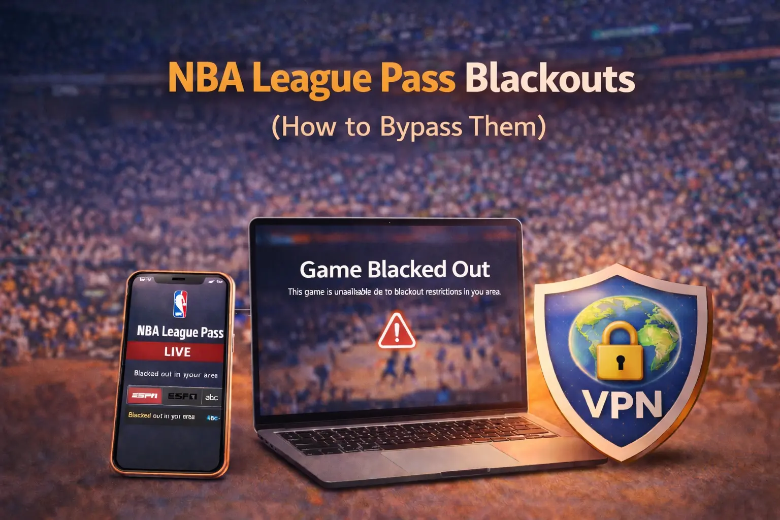 How to Bypass NBA League Pass Blackouts