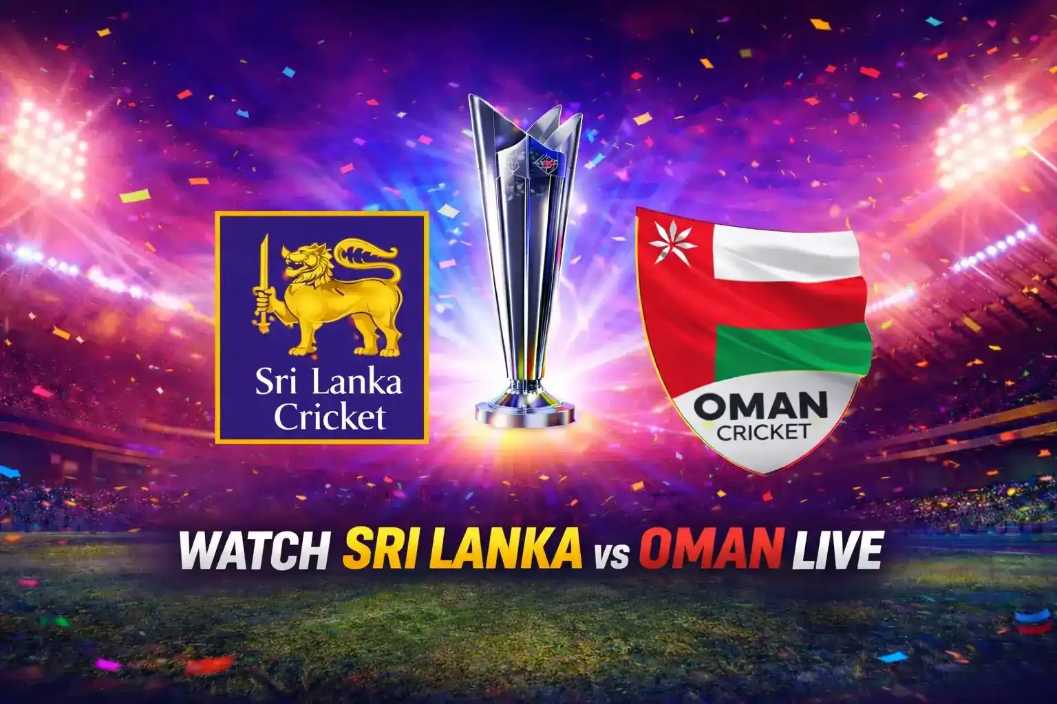 Watch Sri Lanka vs Oman Live – T20 World Cup 2026 Streaming Guide