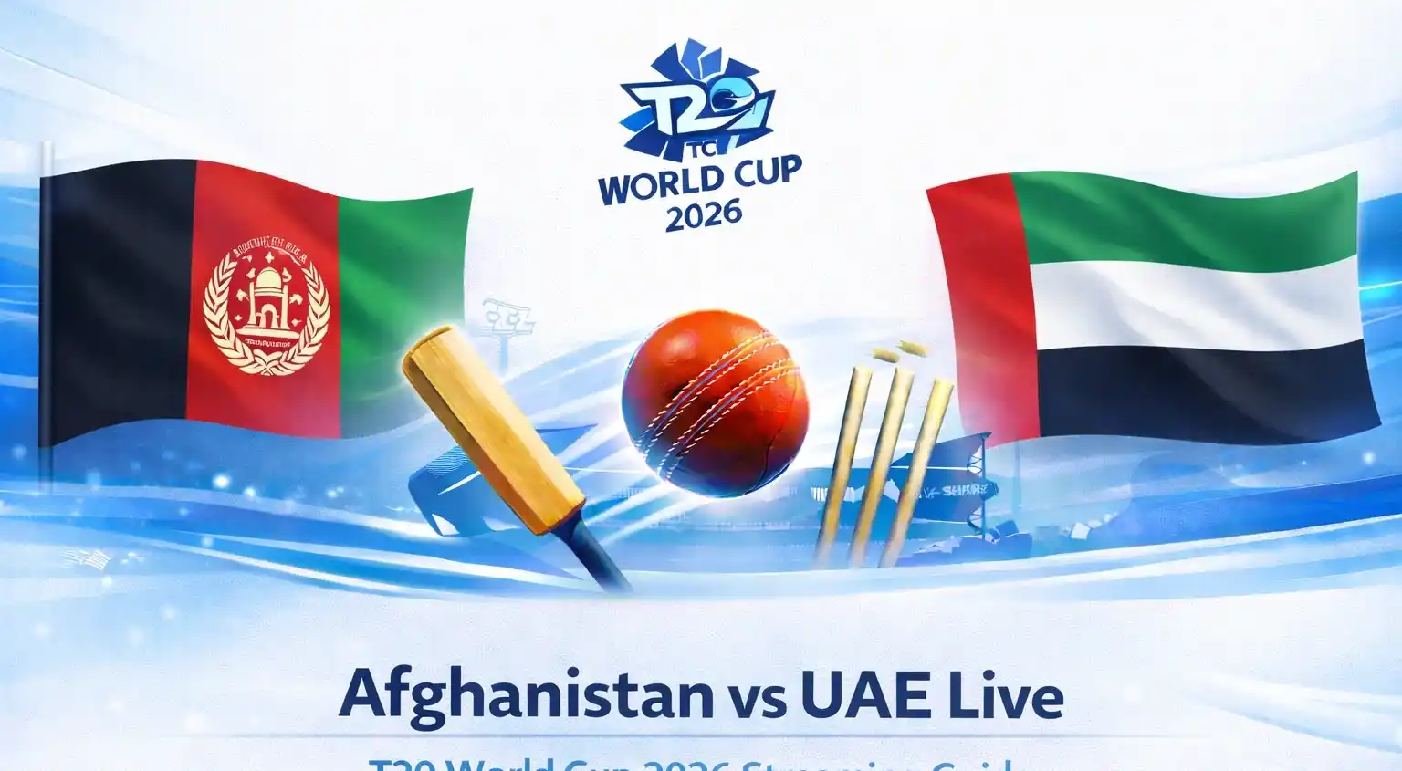 Catch Afghanistan vs UAE Live – T20 World Cup 2026 Streaming Guide