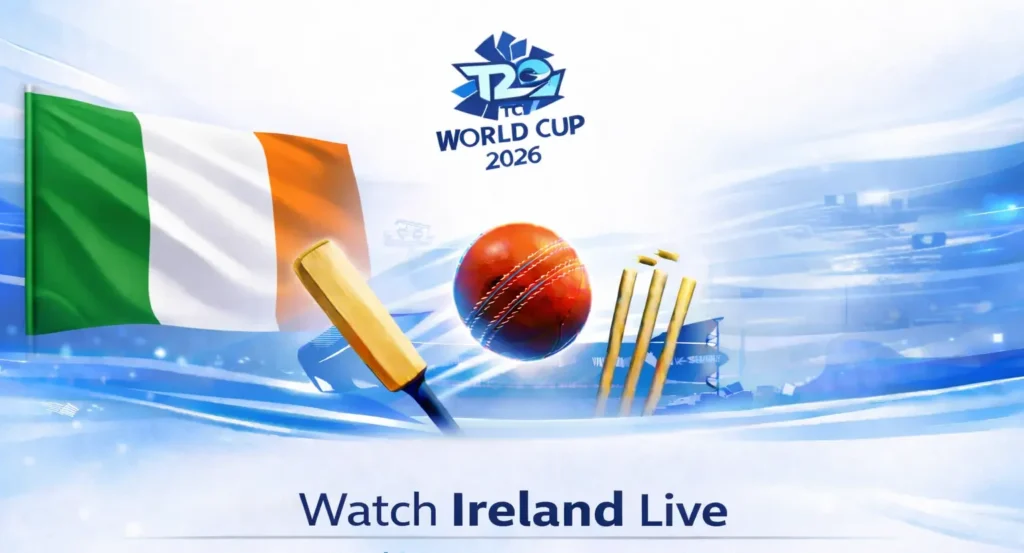 Watch Ireland Live – T20 World Cup 2026 Streaming Guide