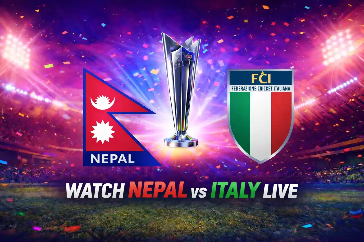 Watch Nepal vs Italy Live – T20 World Cup 2026 Streaming Guide