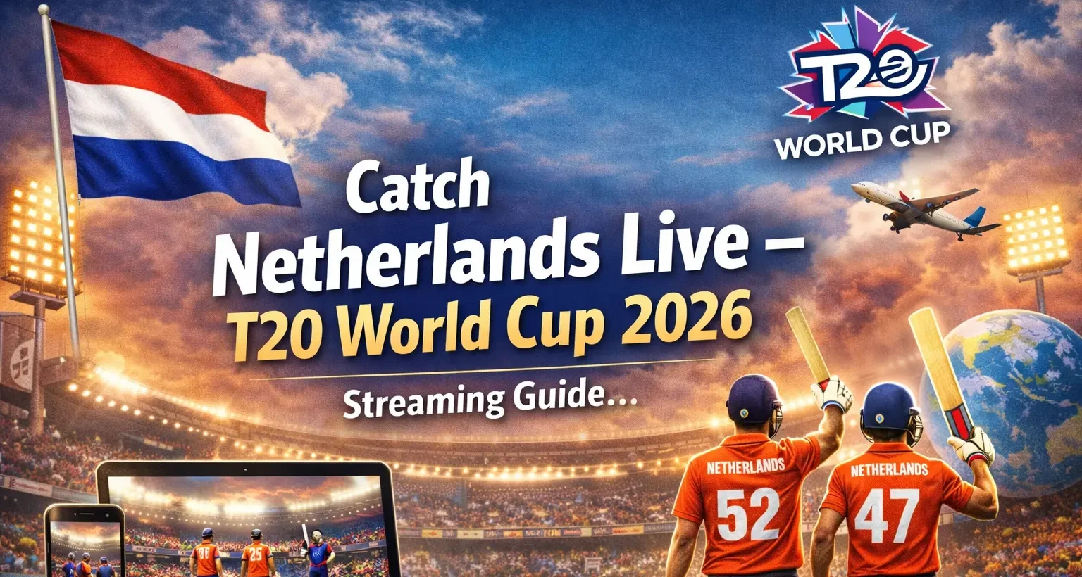 Catch Netherlands Live – T20 World Cup 2026 Streaming Guide