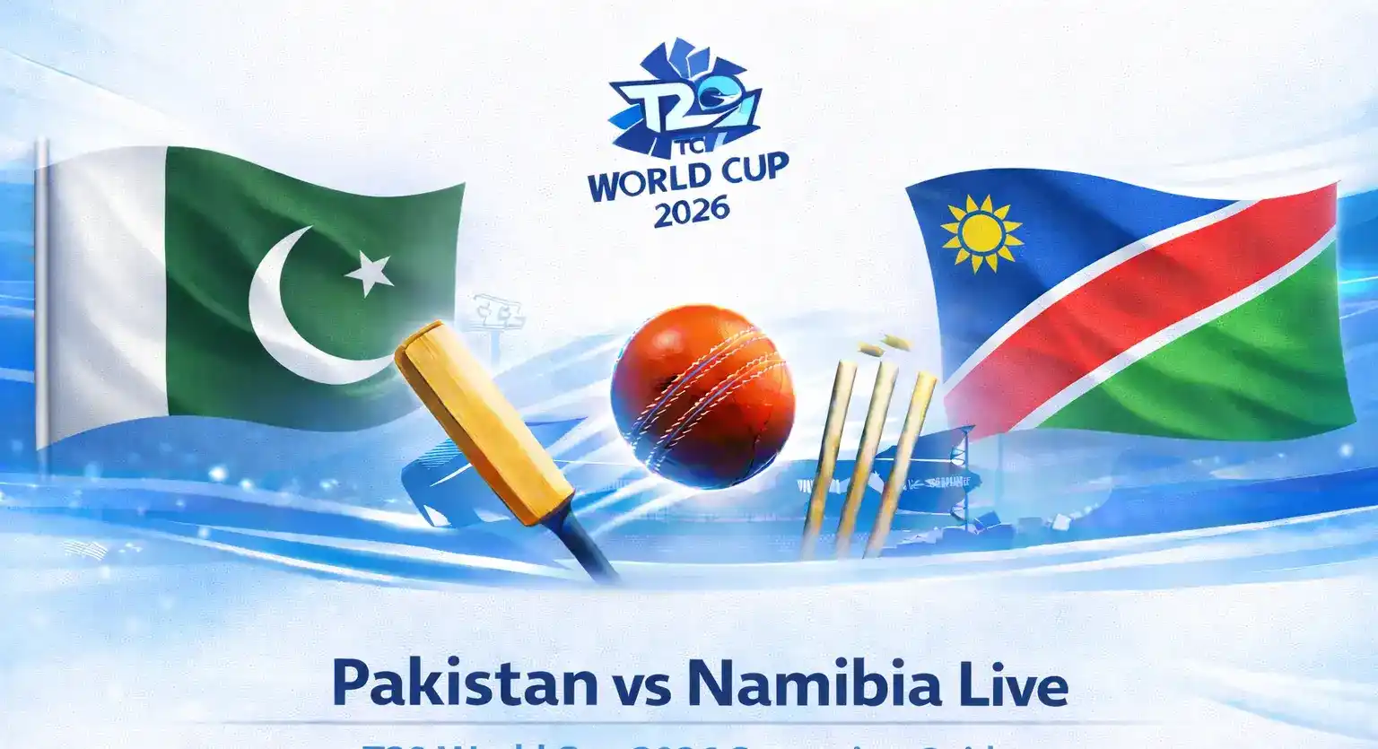 Watch Pakistan vs Namibia Live – T20 World Cup 2026 Streaming Guide