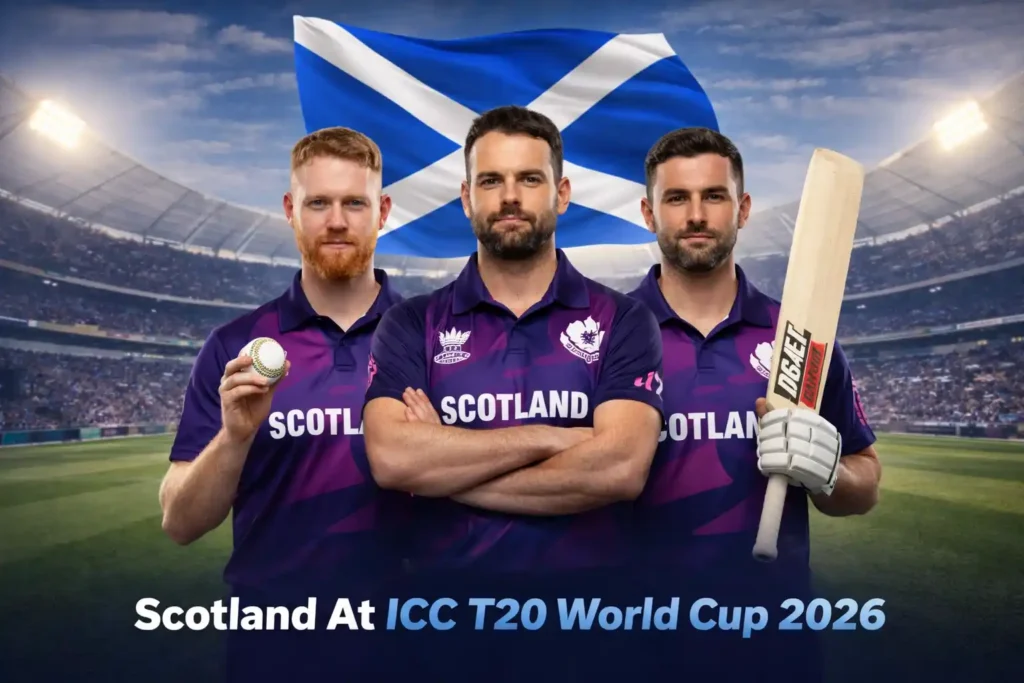 Watch Scotland games live in ICC T20 World Cup 2026