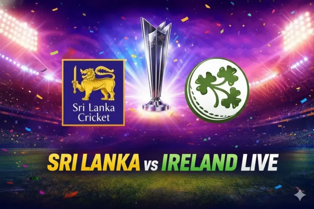 Watch Sri Lanka vs Ireland Live – T20 World Cup 2026: Streaming & TV Guide