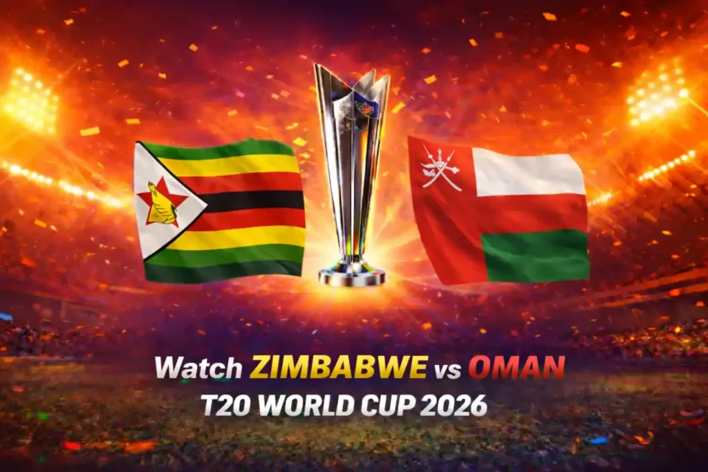 Where to Watch Zimbabwe vs Oman Live – T20 World Cup 2026 Streaming Guide