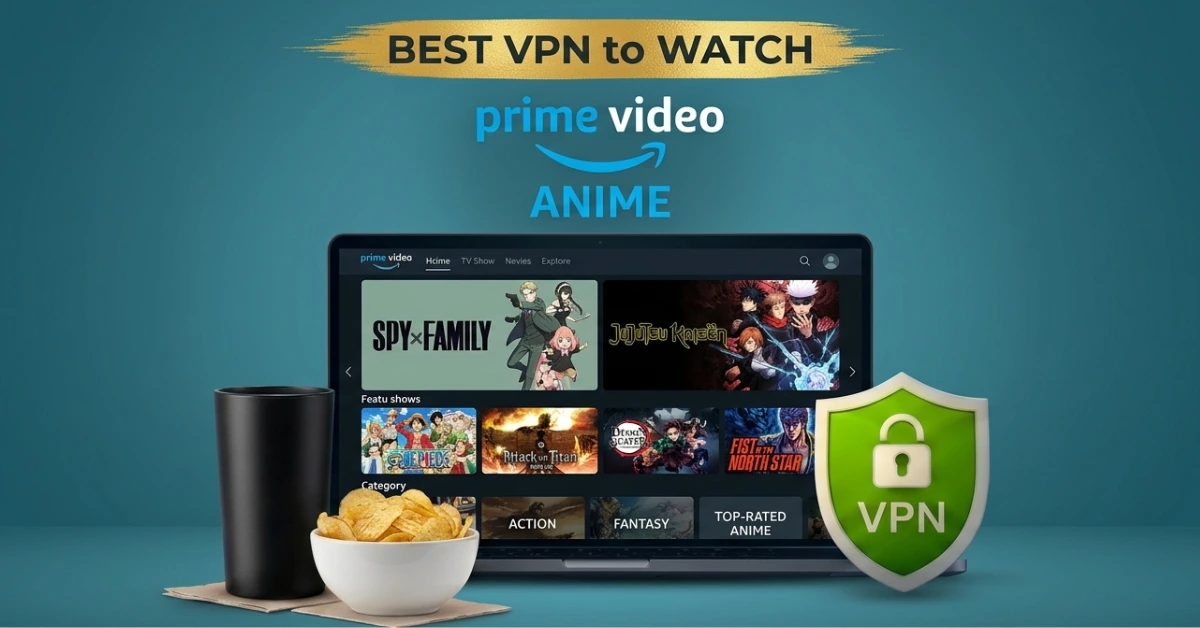 Best VPN for Prime Video Anime