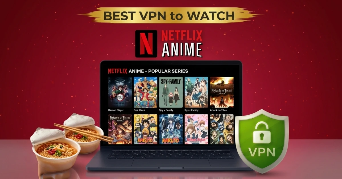 Best VPN for Netflix Anime