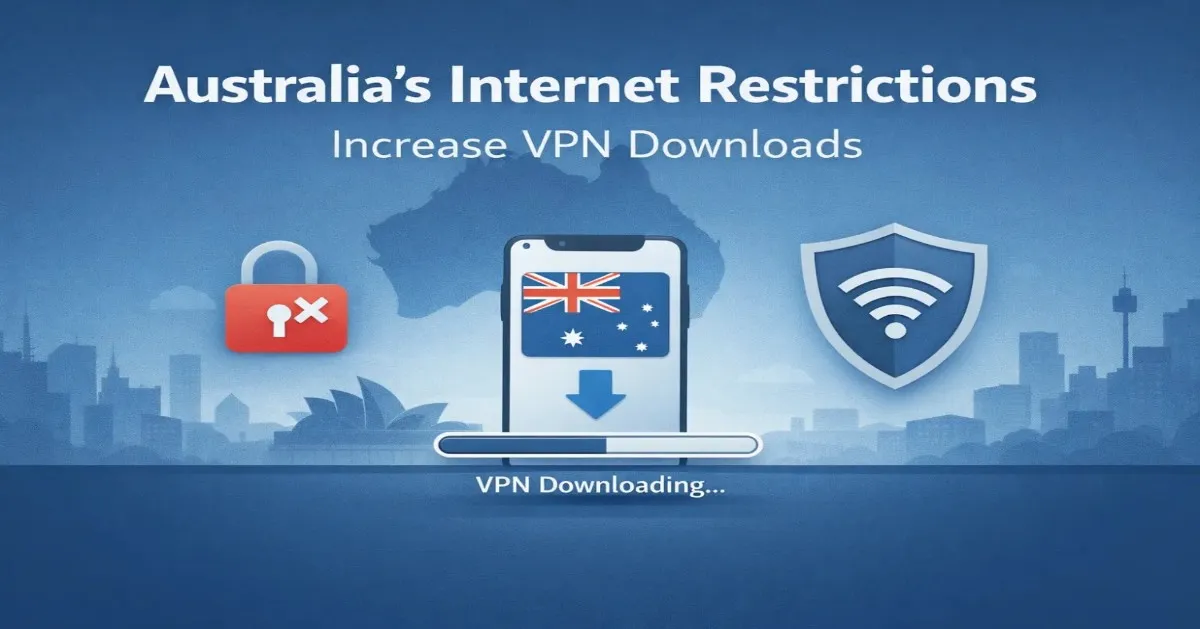 Australia’s Internet Age Restrictions Trigger VPN Downloads