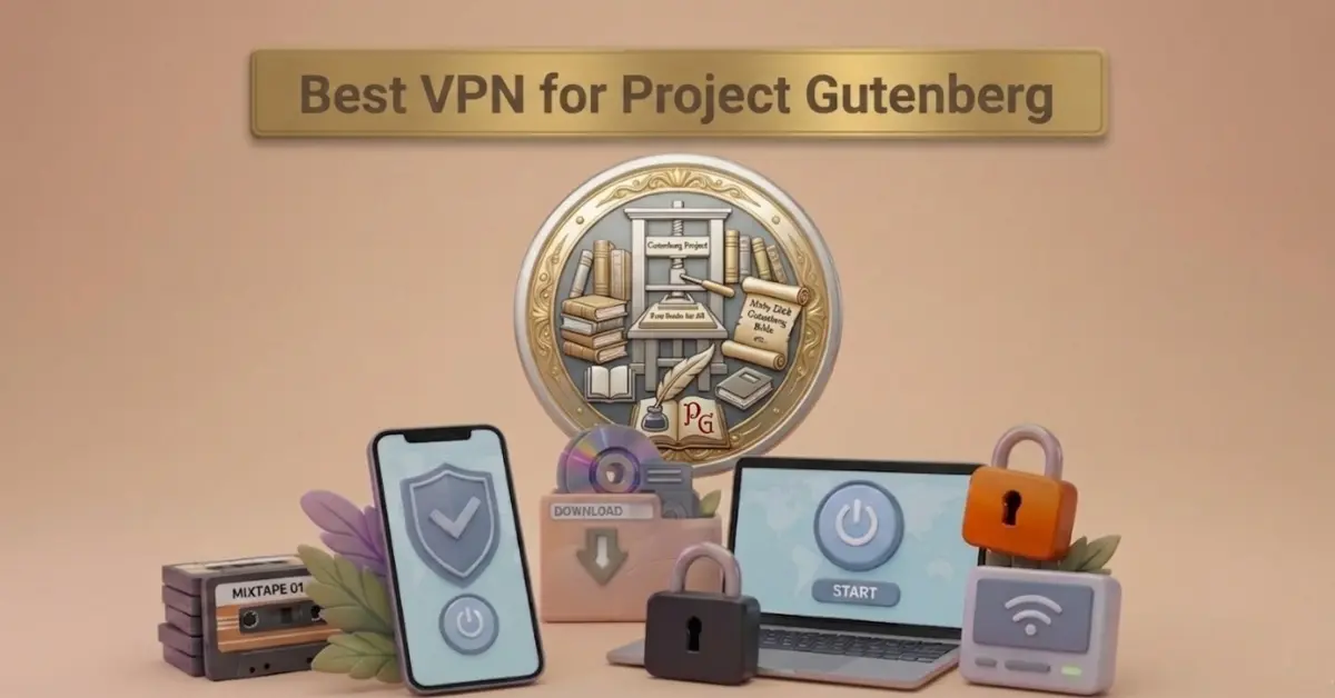Best VPN for Project Gutenberg