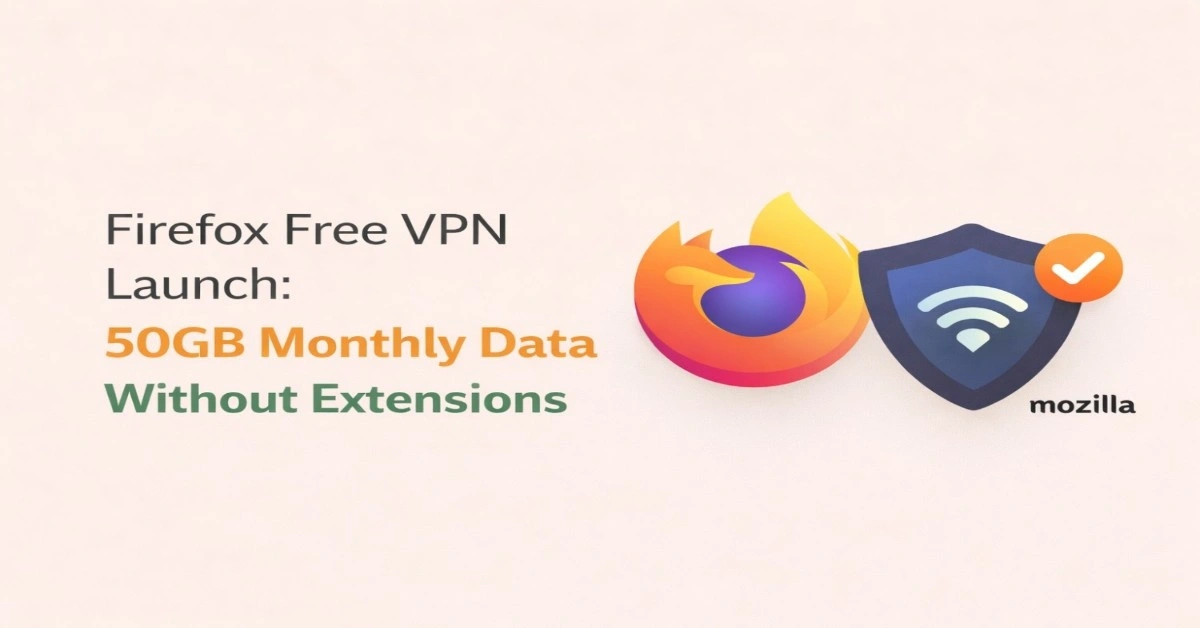 Firefox Free VPN