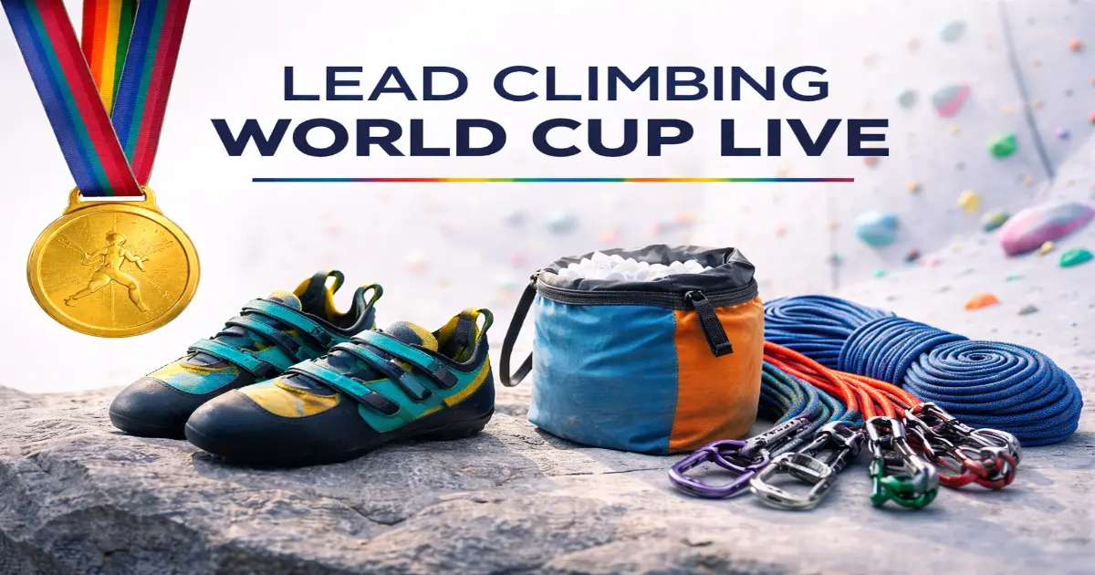 Watch Lead Climbing World Cup Live From Anywhere