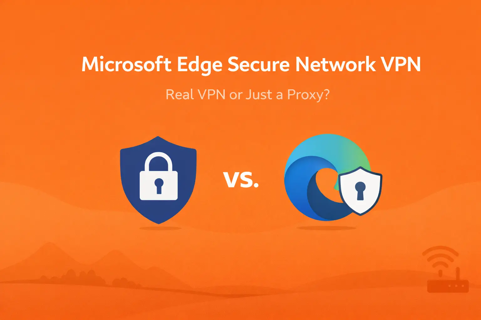 MS Edge Secure Network VPN: Is it a proxy or VPN?