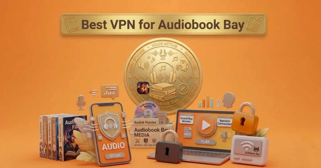 Best VPN for Audiobook Bay