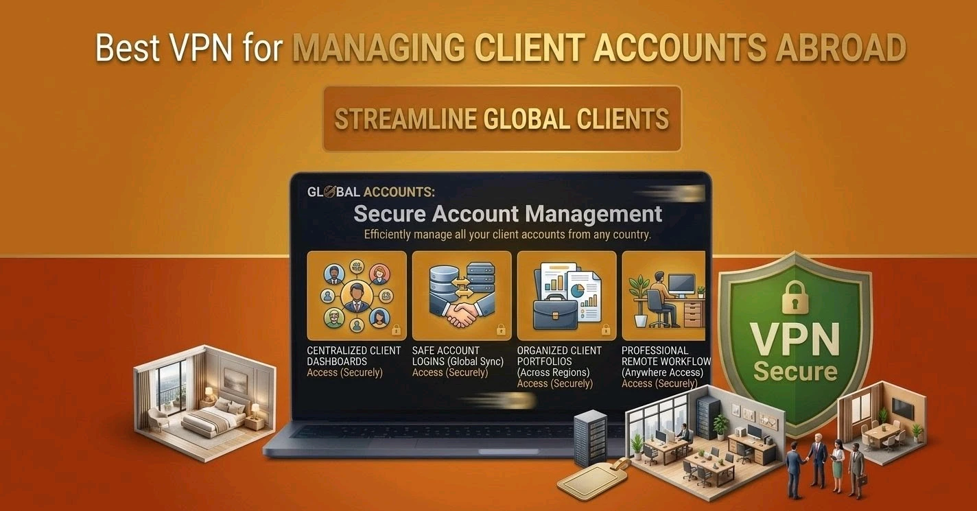 Best VPN for Managing Client Accounts Abroad
