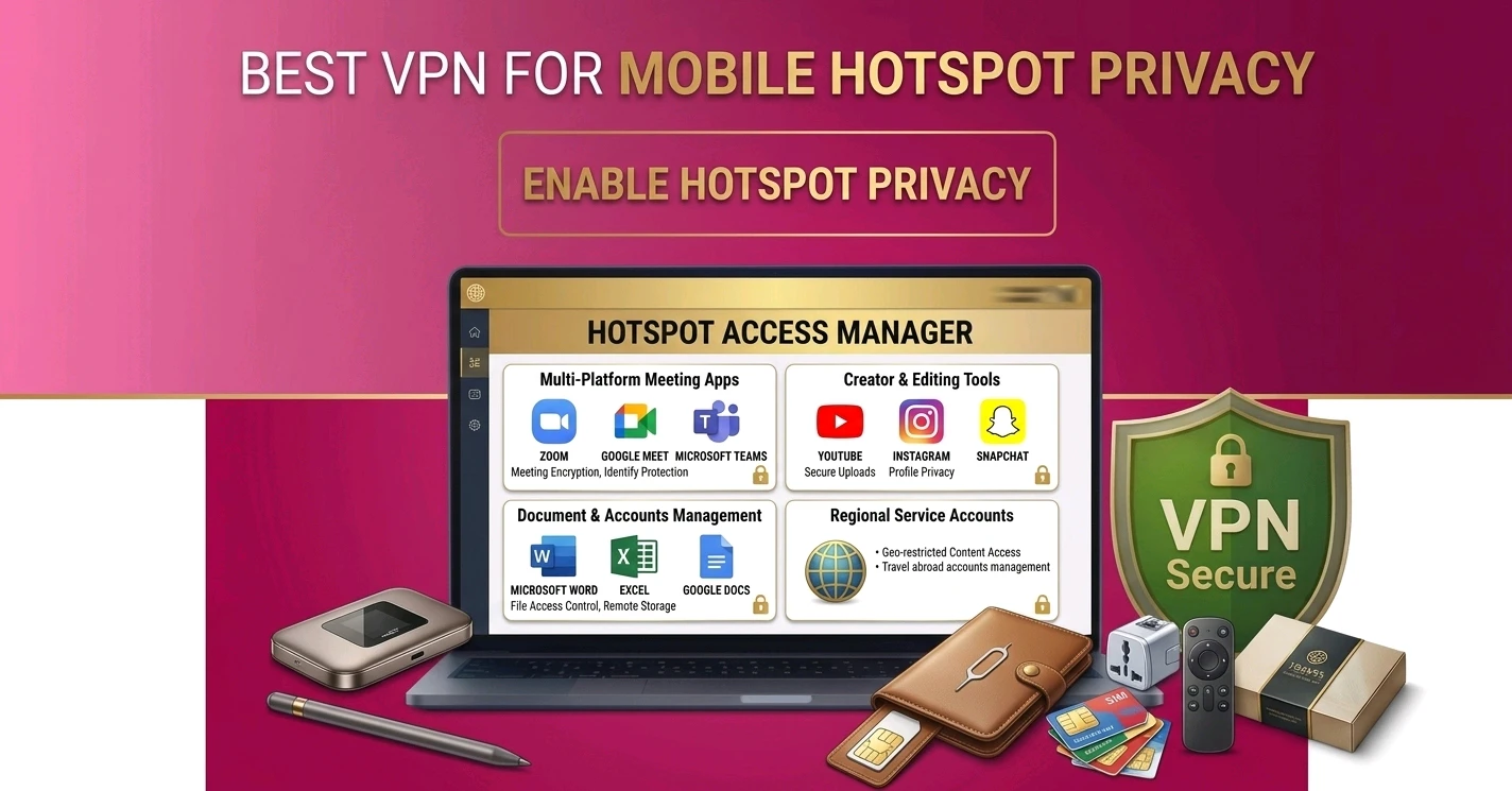 Best VPN for Mobile Hotspot Privacy