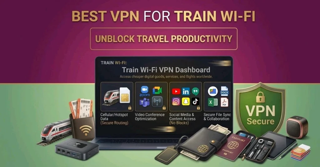 Best VPN for Train WiFi