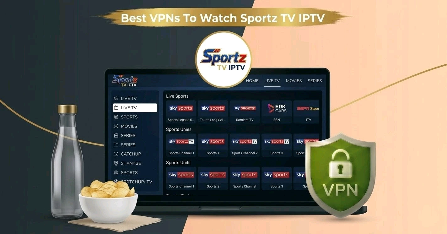 Best VPN For Sportz TV IPTV