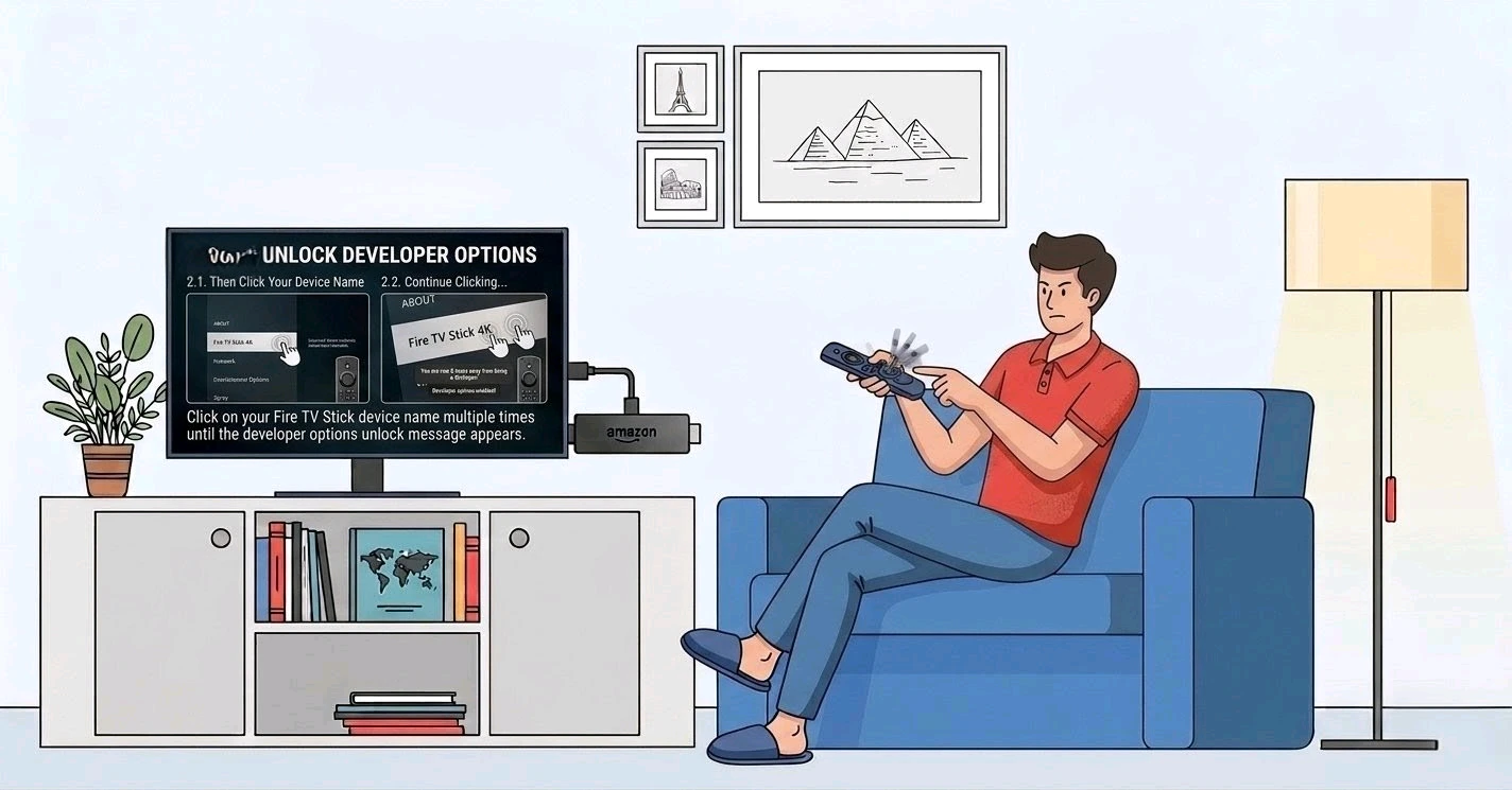 Unlock Developer Options on Firestick