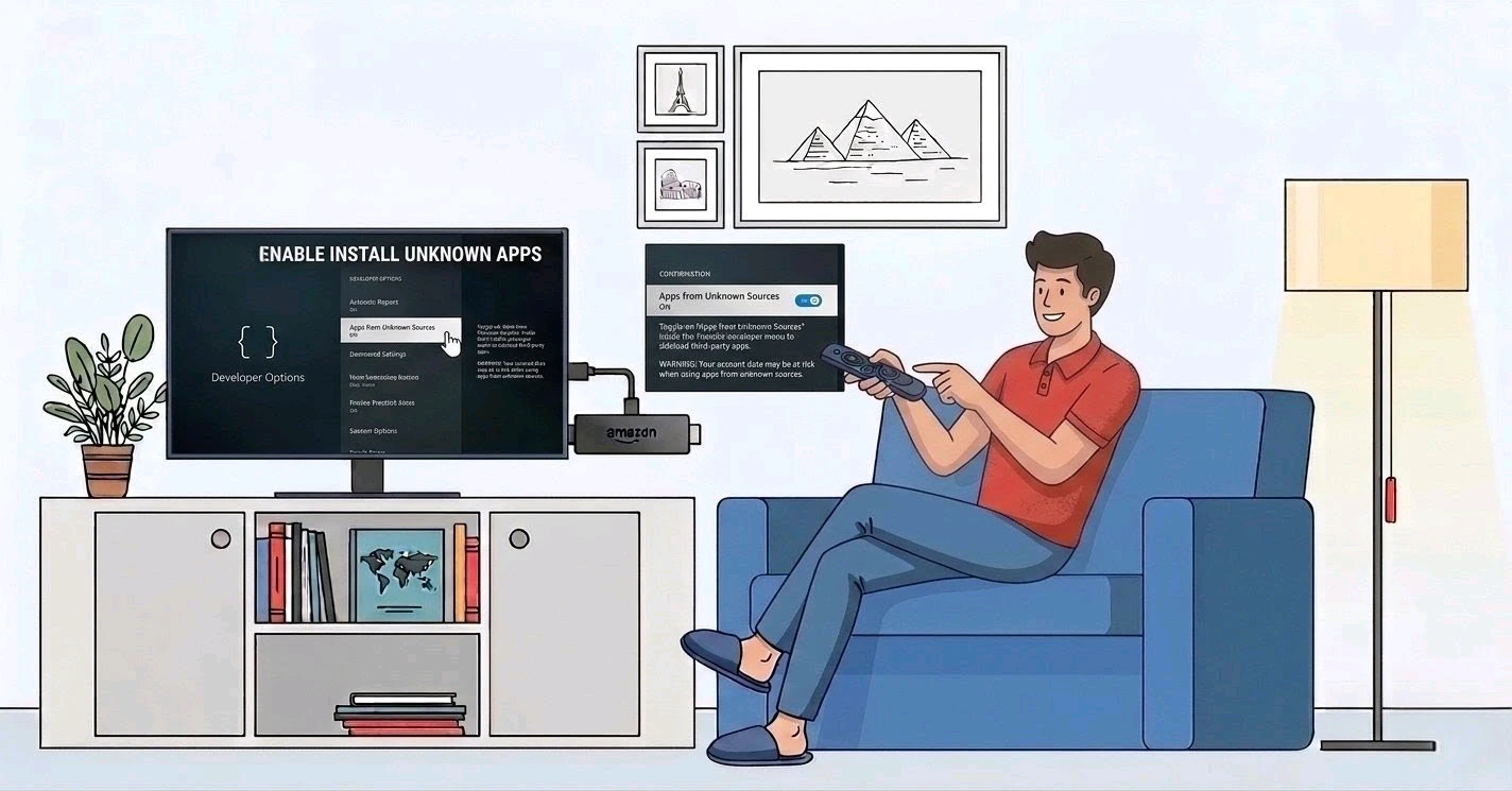 Enable Install Unknown Apps