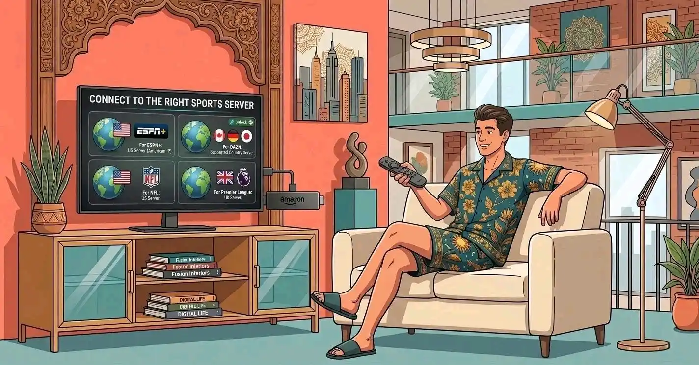 Best VPN for Firestick for Sports Streaming (Step 3)