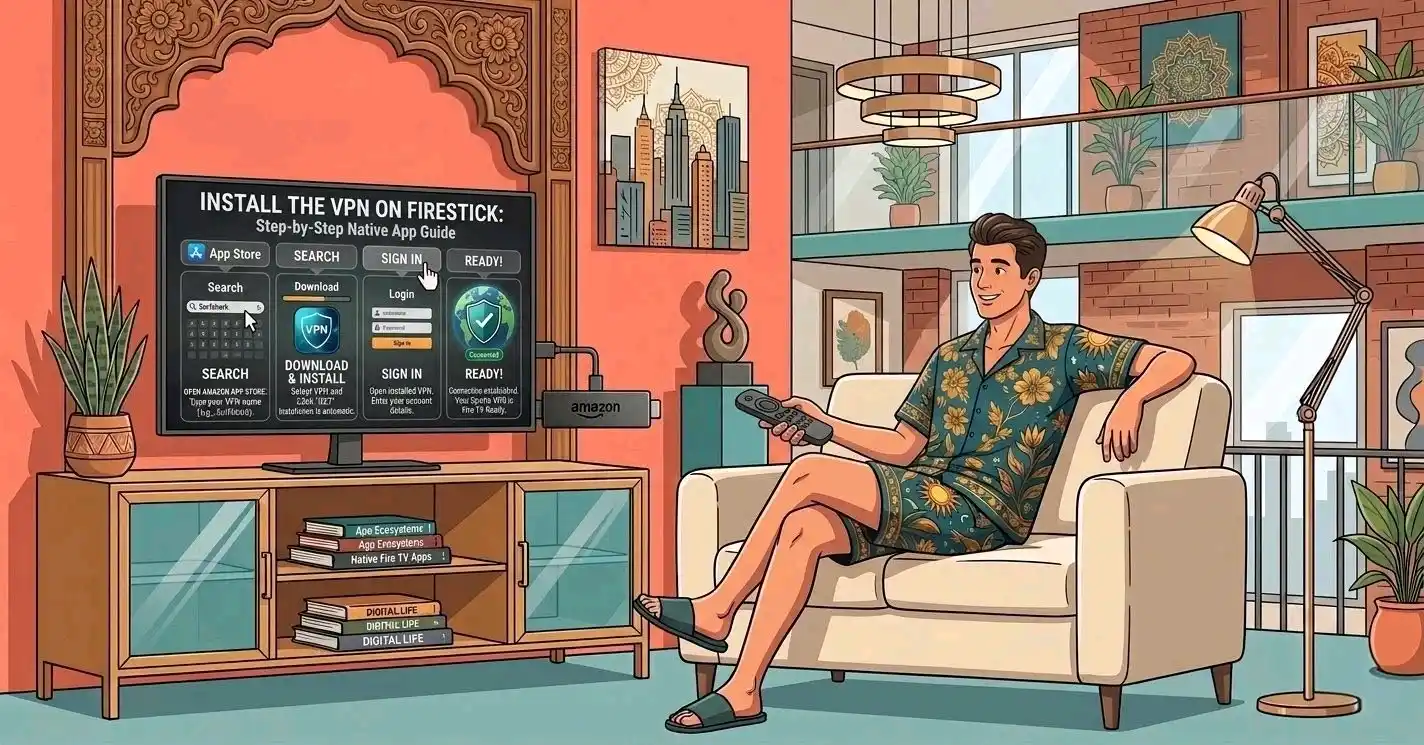 Best VPN for Firestick for Sports Streaming (Step 2)