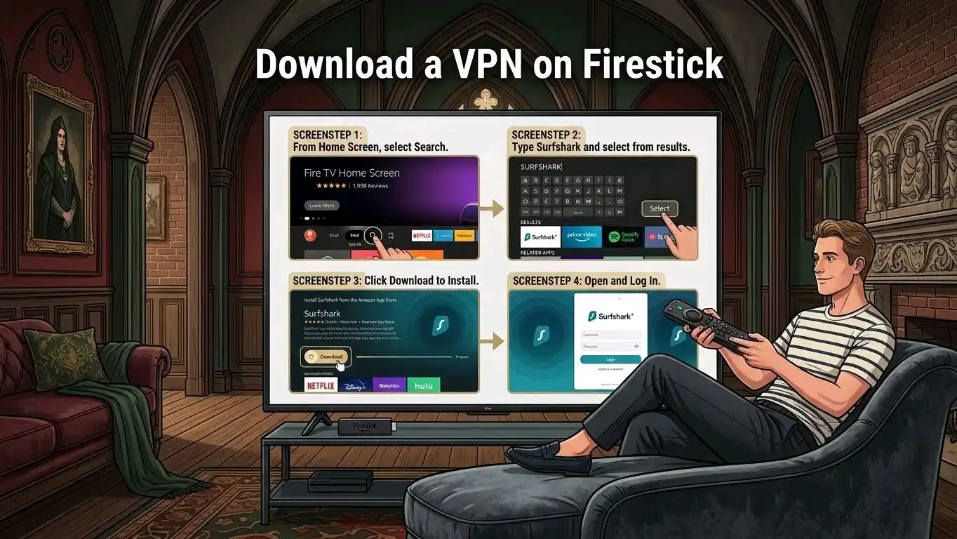 How to Use a VPN to Unblock Content on Firestick (Step-by-Step) First Step