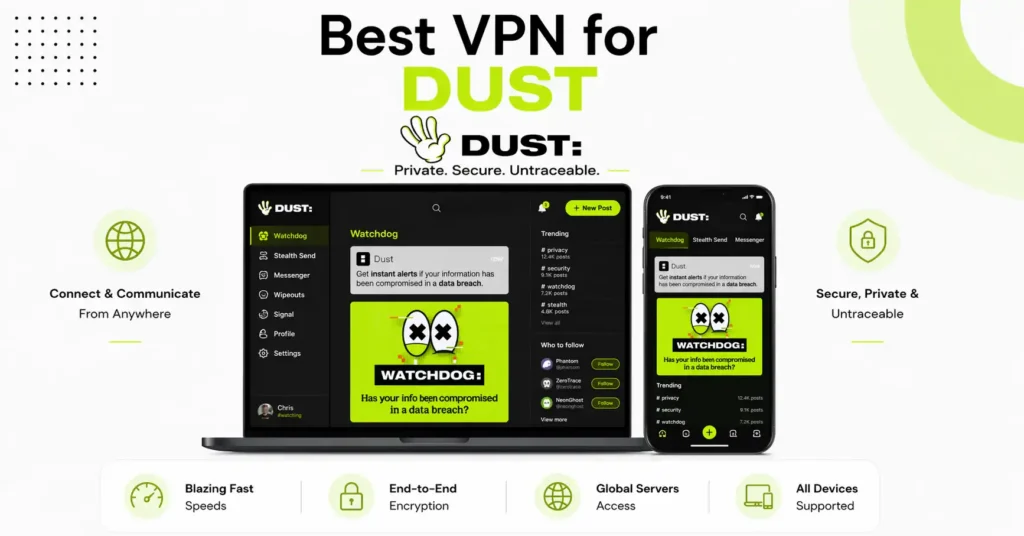Best VPN for Dust