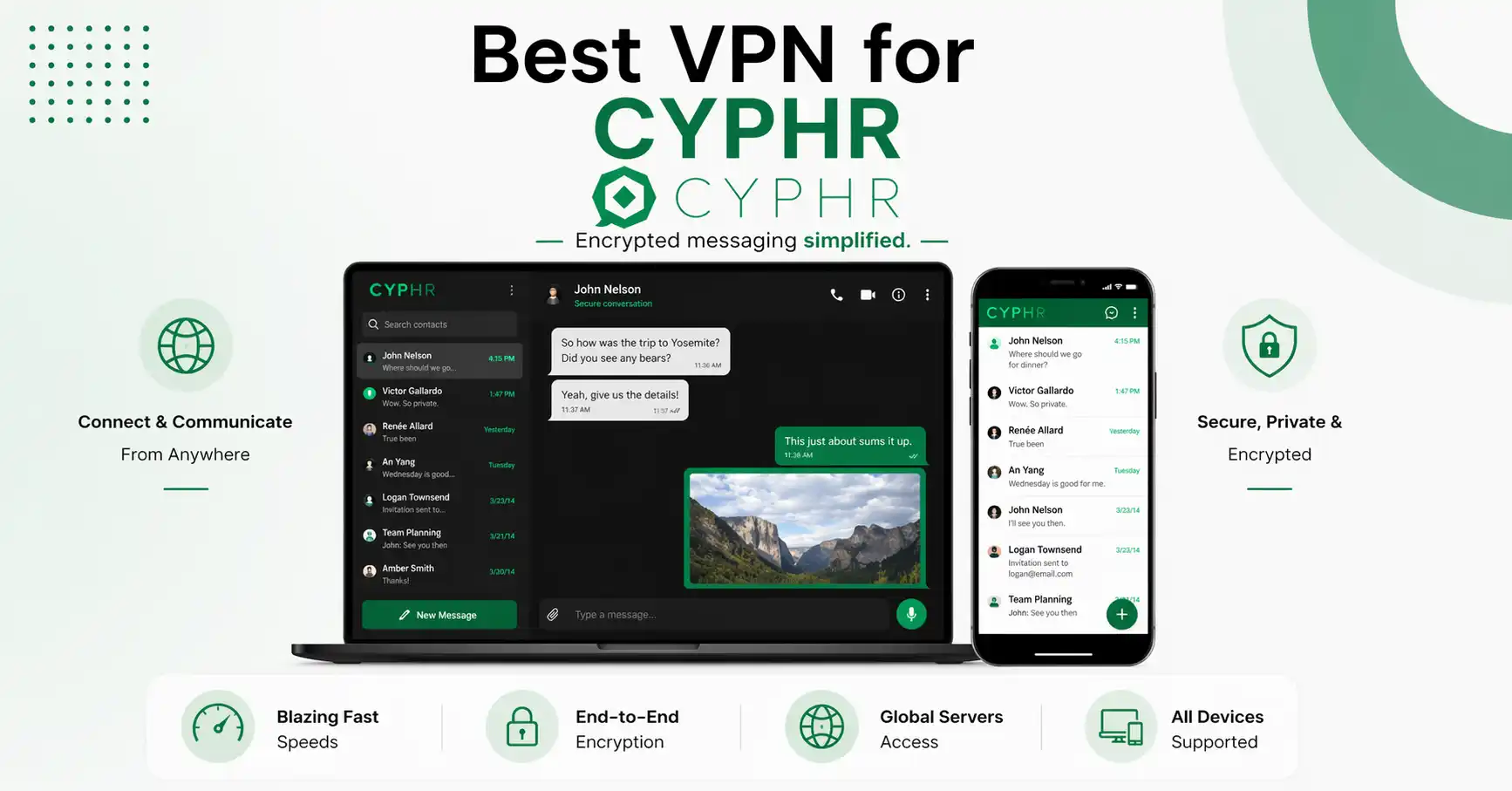 Best VPN for CYPHR