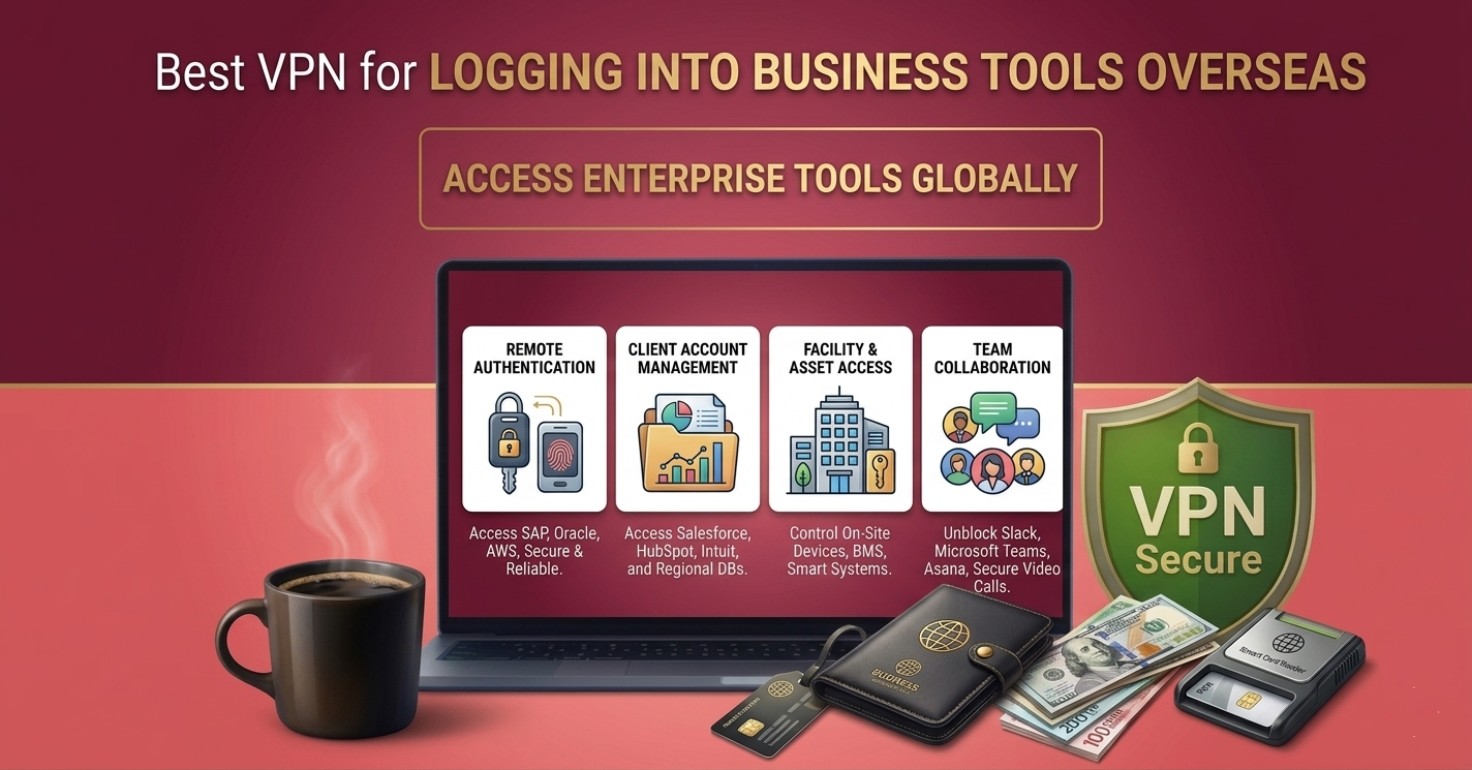 Best VPN for Logging Into Business Tools Overseas