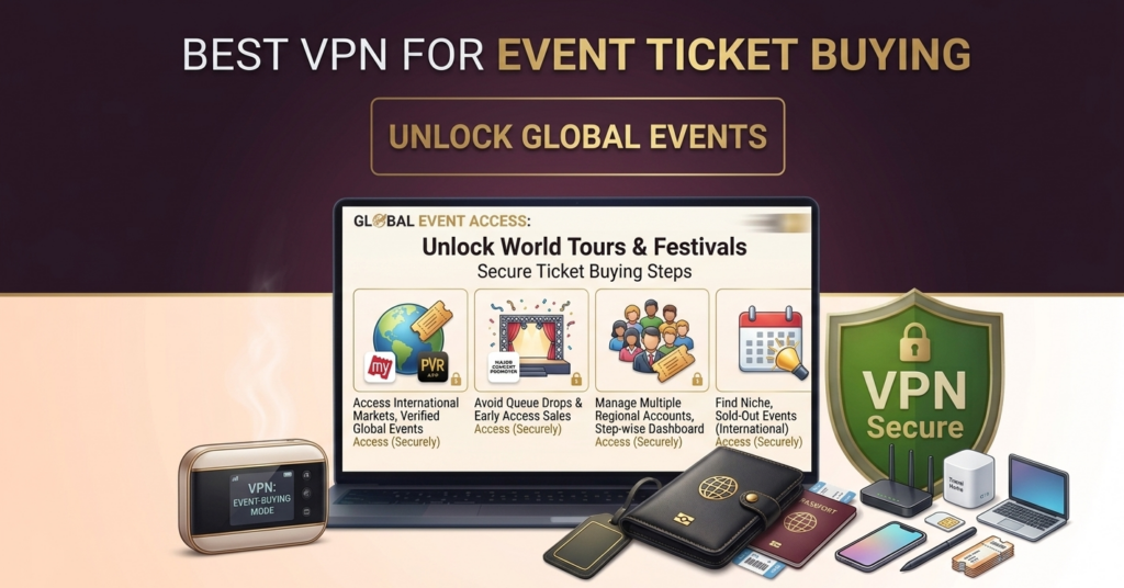 Best VPN for Event Ticket Buying