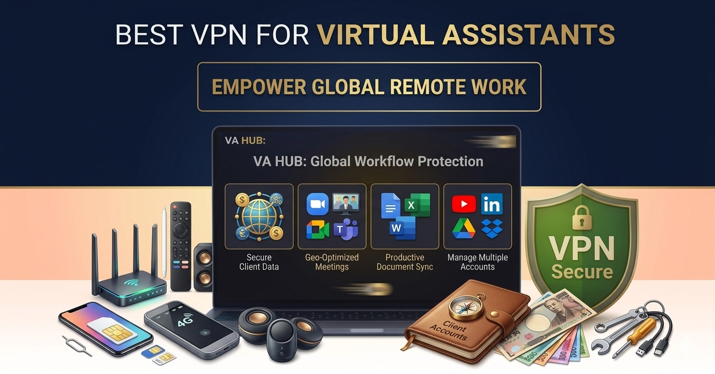 Best VPN for Virtual Assistants
