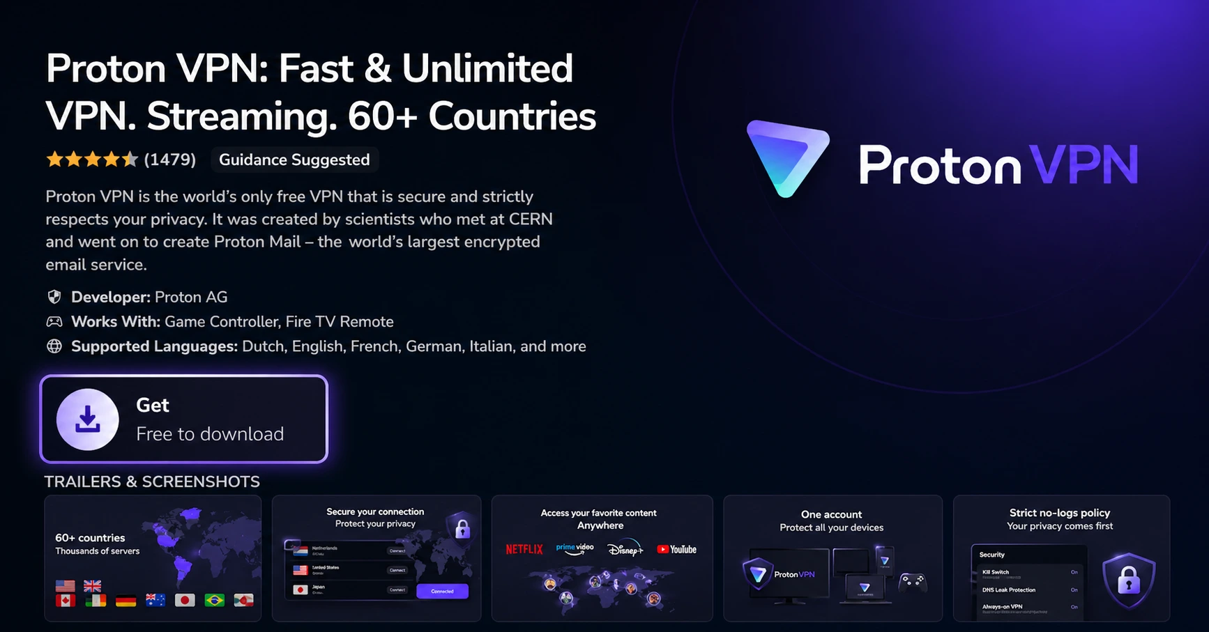 Download protonvpn