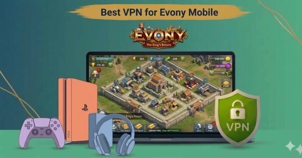 Best VPN for Evony Mobile