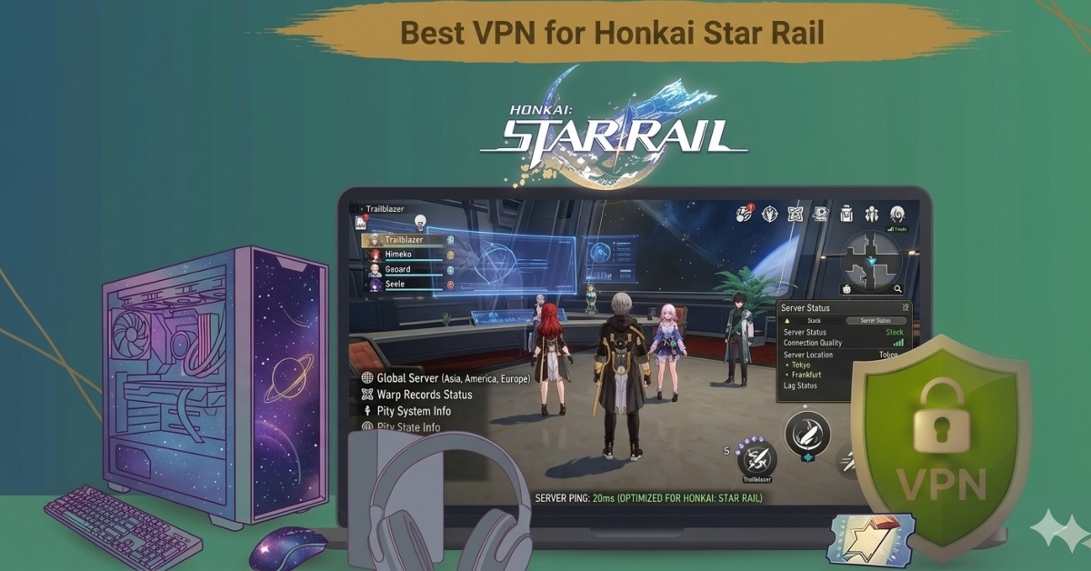 Best VPN for Honkai Star Rail