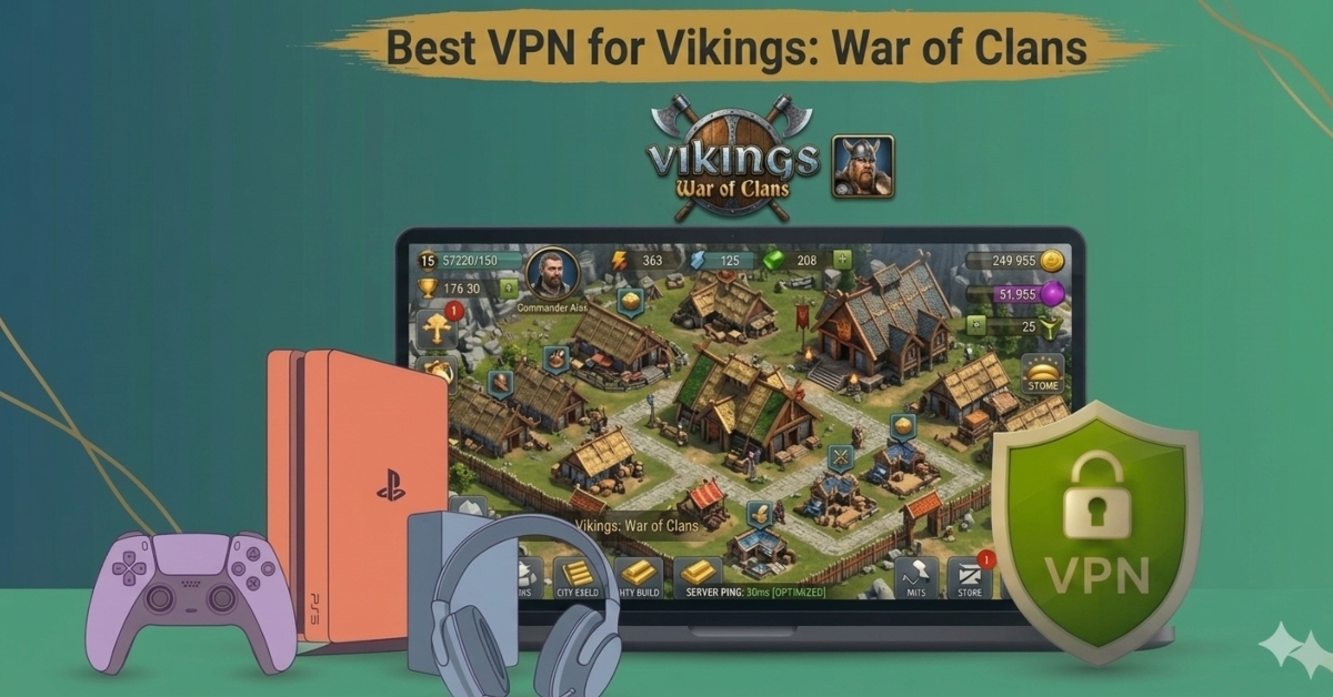 Best VPN for Vikings War of Clans