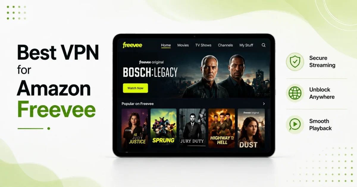 best vpn for amazon freevee